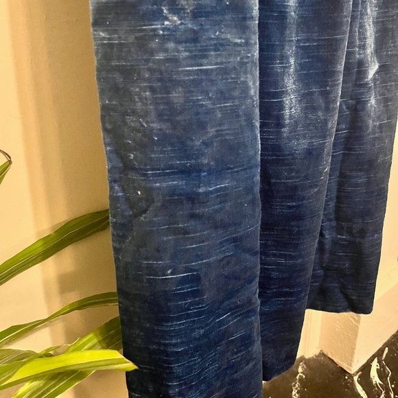 Vintage Crushed Velvet Midi Skirt - Picture 4 of 5